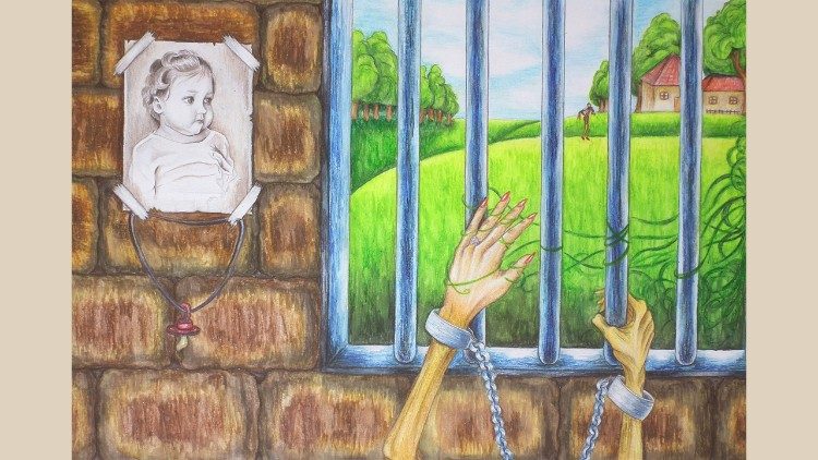 Gitterstäbe: So allgegenwärtig in Kunst von Gefangenen wie die Hoffnung auf Freiheit