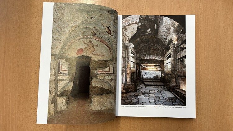 Разварот альбома "Хрысціянскія катакомбы Рыма"