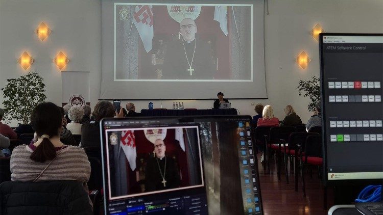 El cardenal Pizzaballa interviene con un videomensaje en la tercera edición de la «Cátedra de la Hospitalidad»