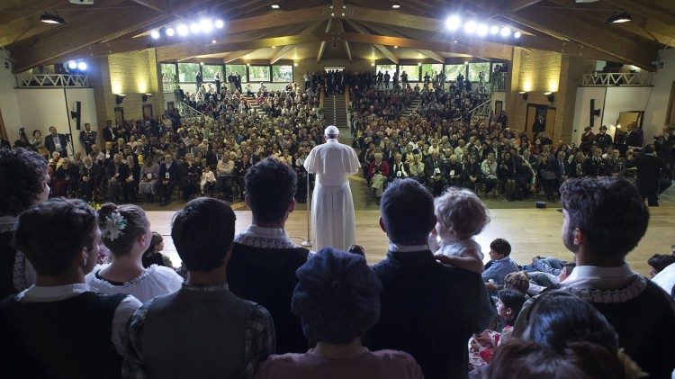 Візит Папи Франциска в Номалелфію 10 травня 2018