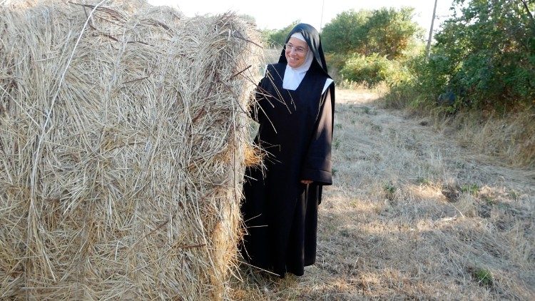 A Irmã Daniela em Cerreto di Sorano