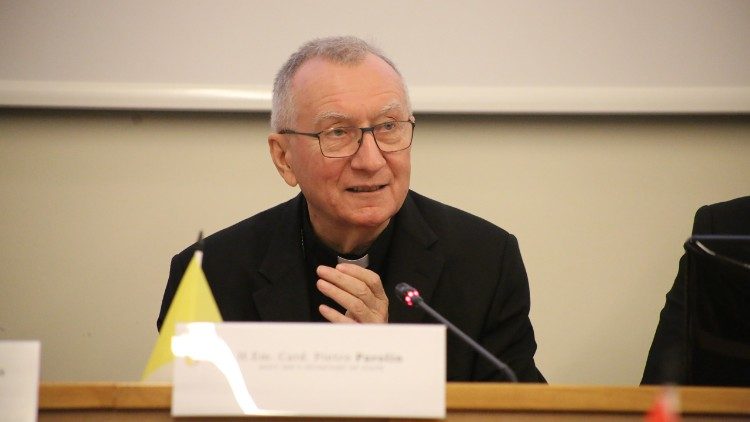 2025.03.27 Il cardinale Parolin alla plenaria della Comece a Nemi (foto © Comece)