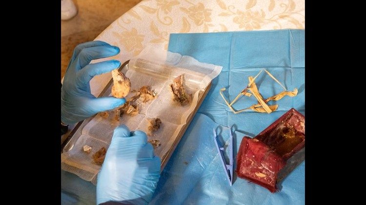 La ricognizione delle reliquie di San Sebastiano