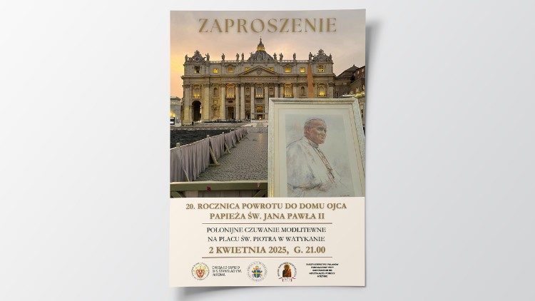 2025.03.28 Czuwanie na Placu św. Piotra - zaproszenie