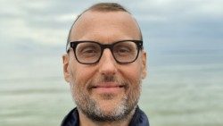 Il giornalista del Tg3 Andrea Rustichelli