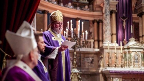 Paul Gallagher érseknek a Szent István-bazilikában mondott homíliájának teljes szövege 