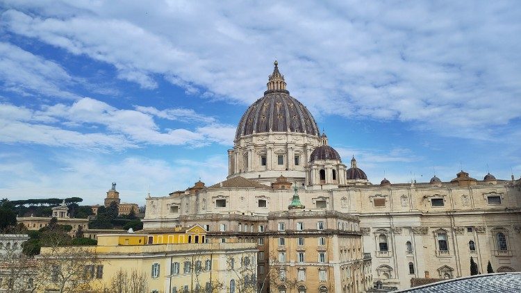 St Peter's Basilica (file photo)