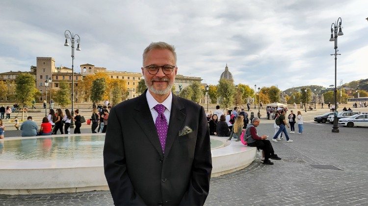 Der Leipziger Maler Michael Triegel in Rom