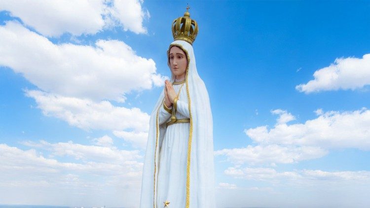 Imagem de Nossa Senhora de Fátima, de 54 metros de altura, erguida na cidade do Crato, Sertão do Ceará. Foto: Renatto Films