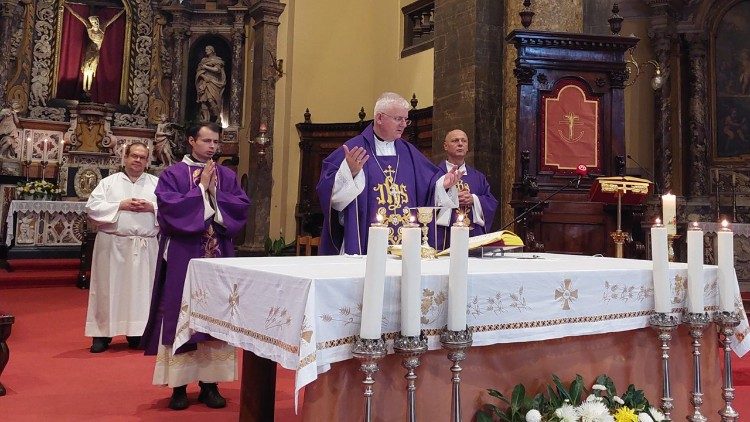 Misno slavlje na Dušni dan u riječkoj katedrali sv. Vida