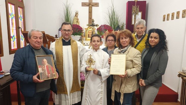 Въвеждане мощите на свети Йоан XXIII