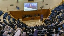 Um momento do congresso na Urbaniana intitulado “Em nome de?”