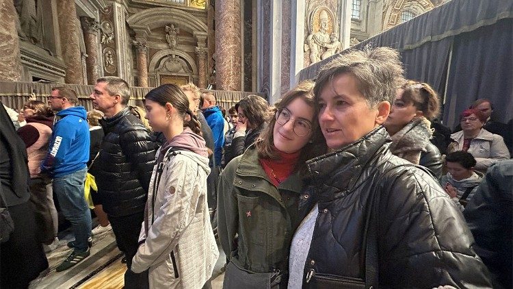 Uczestnicy czwartkowej Mszy św.