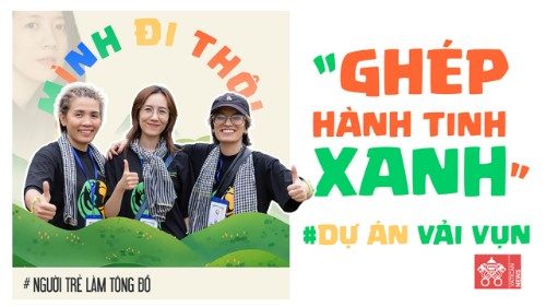Chiến dịch "Gh&eacute;p H&agrave;nh Tinh Xanh" từ Dự &Aacute;n Vải Vụn | M&igrave;nh Đi Th&ocirc;i Ep1
