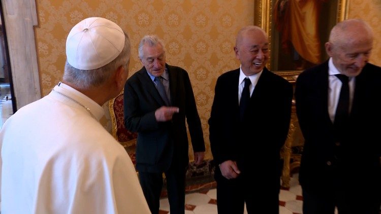 2025.11.07 Papa Leone XIV riceve in udienza Robert De Niro