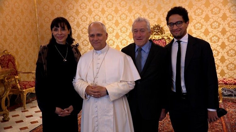 2025.11.07 Papa Leone XIV riceve in udienza Robert De Niro