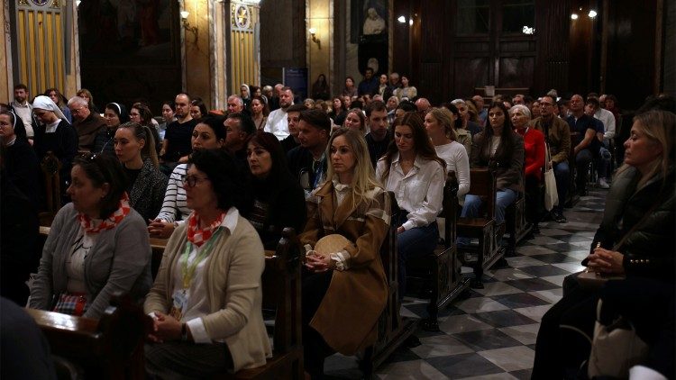 Hrvatski vjernici okupljeni na misnom slavlju