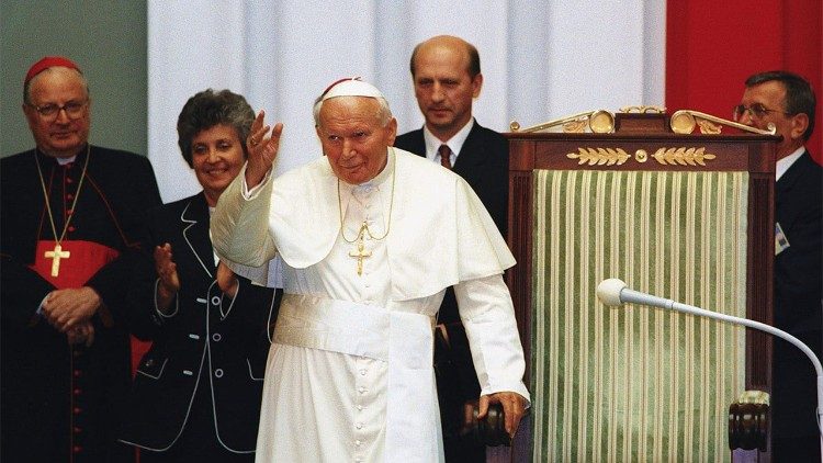 Jan Paweł II w Sejmie RP 1999 r. 