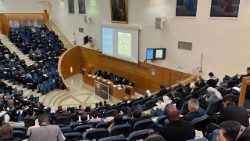 Падчас міжнароднай канферэнцыі “Захаваць чалавечыя галасы і абліччы” ў Папскім Урбаніянскім універсітэце 