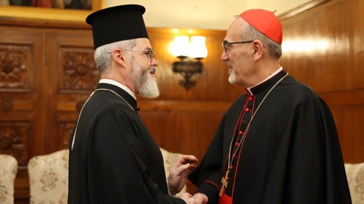 Кардинал Пицабала с митрополит Антоний