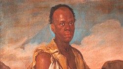 Giacomo Ceruti, Il mendicante moro (dettaglio),  1725-30, olio su tela 117,5 x 93,5 cm, Gallerie degli Uffizi, Firenze