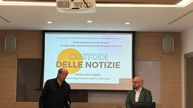 Un momento del seminario "Venti di guerra semi di pace"