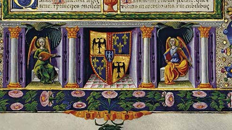 Páginas iluminadas de la Biblia de Borso del Este