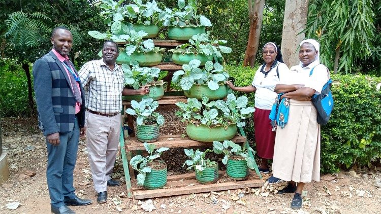 Uno dei numerosi esempi di coltivazione idroponica realizzati