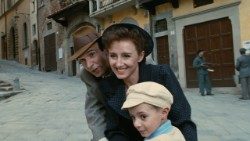 Still fra filmen "Livet er smukt" med Roberto Benigni.