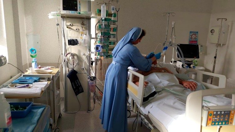 Siostry posługują również w szpitalu. Fot. s. Kornelia Silna