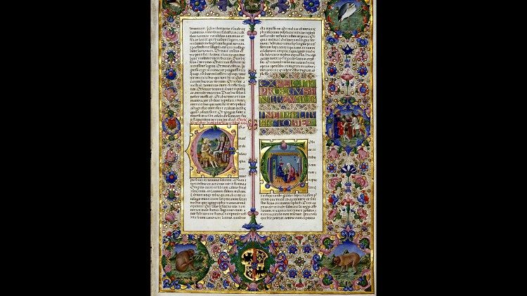 Carta iniziale del Vangelo di Luca