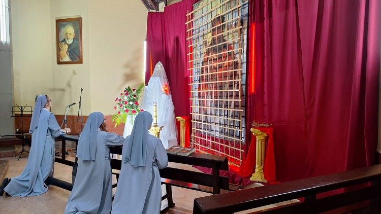 Siostry Albertynki w Boliwii na modlitwie