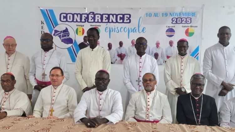 Des membres de la Conférence épiscopale Sénégal, Mauritanie, Cap-Vert et Guinée-Bissau