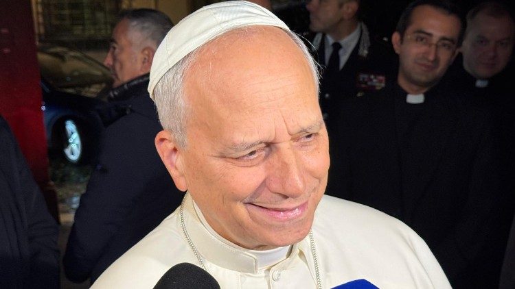 Il Papa a colloquio con i cronisti