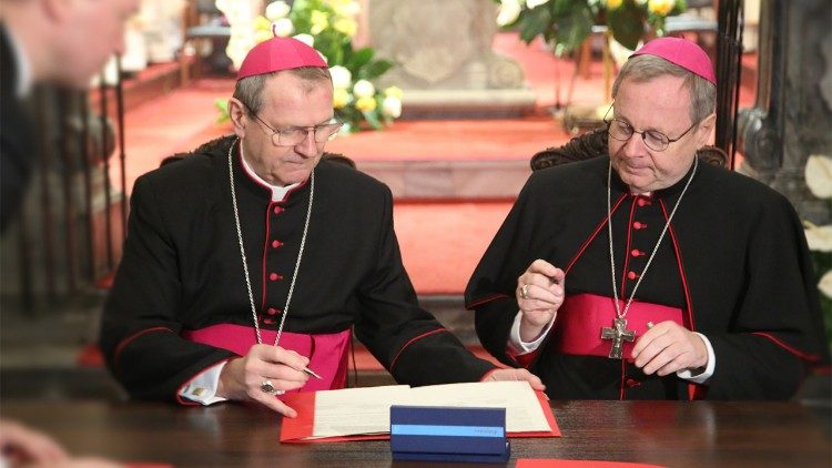I presidenti delle conferenze episcopali di Polonia e Germania (BP KEP)