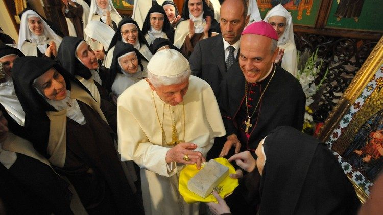  Bento XVI no Líbano em 2012.