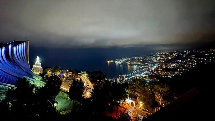 Uma vista de Beirute.