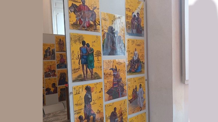 Cartazes africanos para o ensino da Bíblia