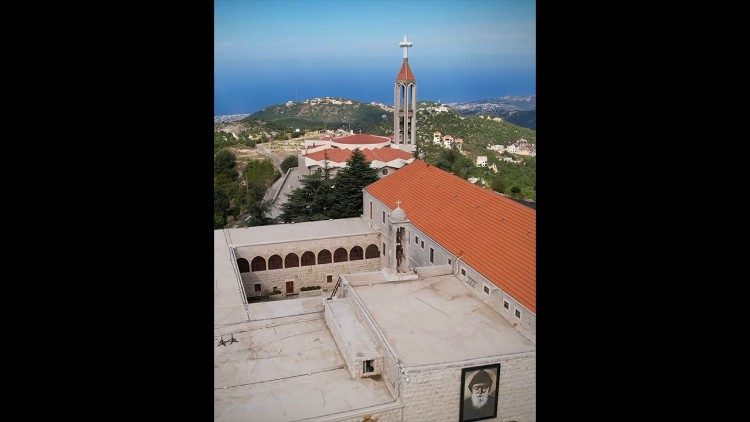The Monastery of St. Maron in Annaya, Lebanon