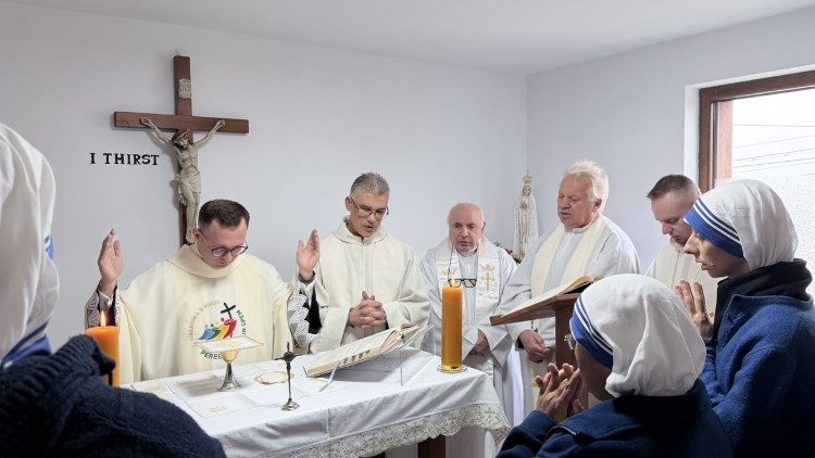 Празнична литургия в Плевен при сестрите на Майка Тереза