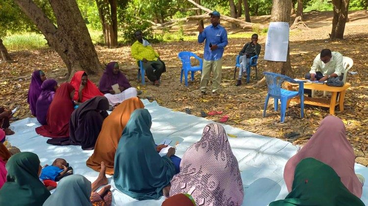 Mulheres envolvidas nos projetos. Fonte: Cefa - A Semente da Solidariedade