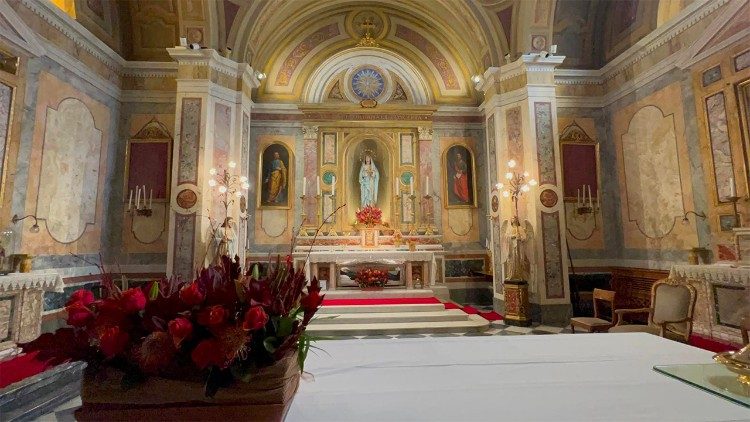 Capela da casa geral das Irm&atilde;s Doroteias