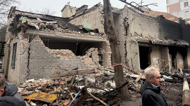 La distruzione della guerra in Ucraina 