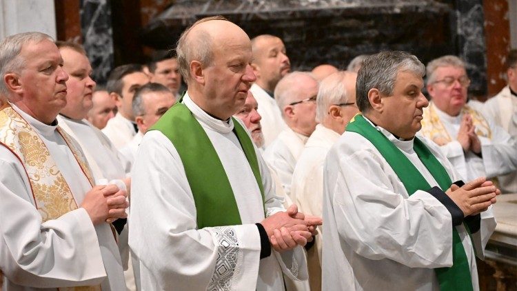 Mszę św. koncelebrowało ok. 130 kapłanów