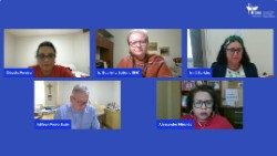 Seminário virtual no dia 26 de novembro de 2025. O tema foi "Protocolo de Palermo: 25 anos de conquistas e desafios no Enfrentamento ao Tráfico de Pessoas!".