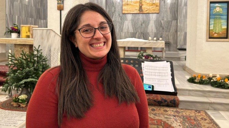 Die Chorleiterin Milena Dumezic