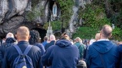 Il pellegrinaggio a Lourdes. Fonte: Unitalsi