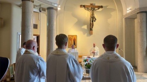 Іерархі і святары з Беларусі ў Юбілейнай пілігрымцы ў Рыме