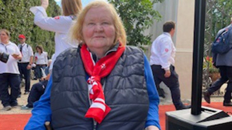 Angelika war erschöpft, aber glücklich