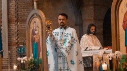 Le père Ihor Rantsya, nouvel évêque de l’éparchie de Saint-Vladimir-le-Grand de Paris des Ukrainiens. 